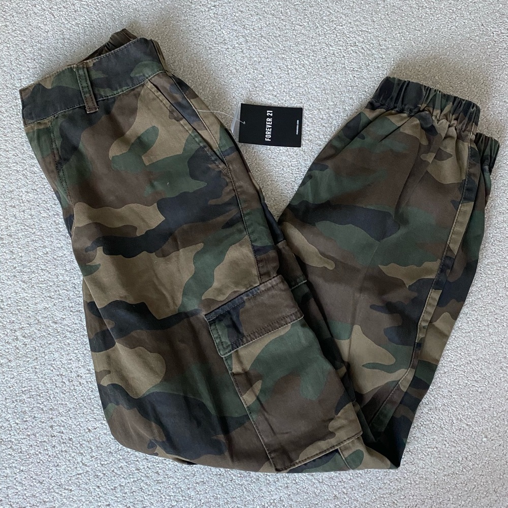 Forever 21 Army Cargo Pants